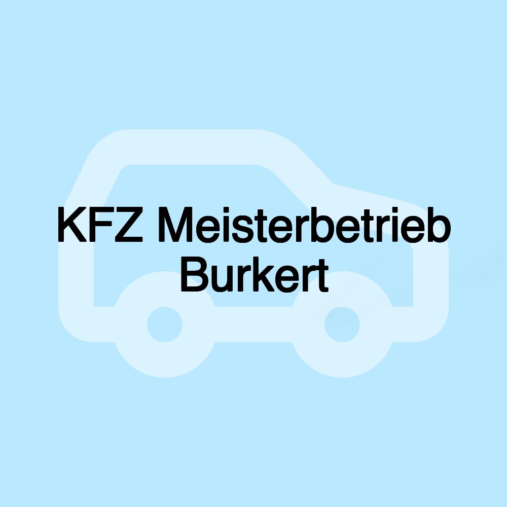 KFZ Meisterbetrieb Burkert