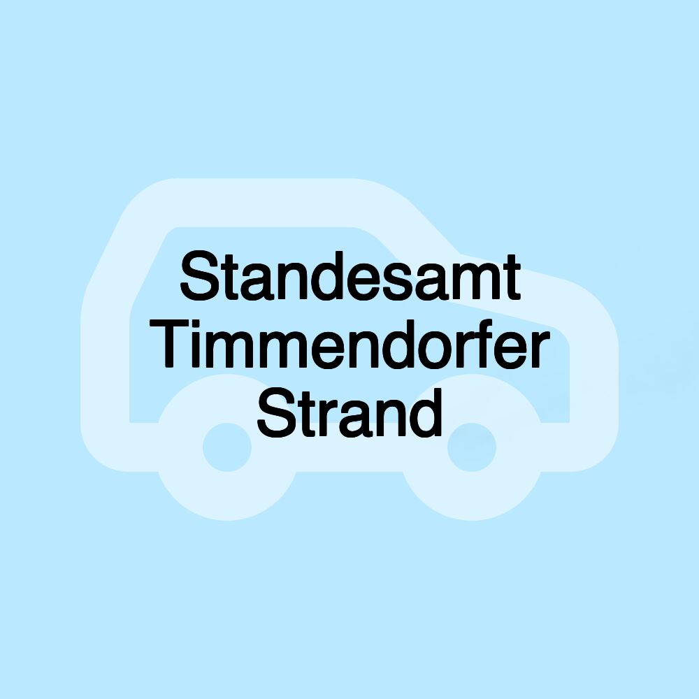 Standesamt Timmendorfer Strand