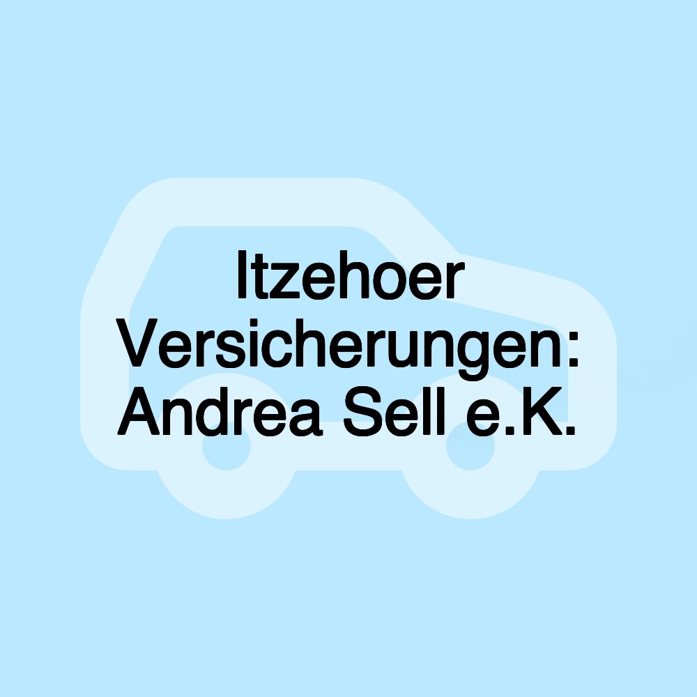 Itzehoer Versicherungen: Andrea Sell e.K.