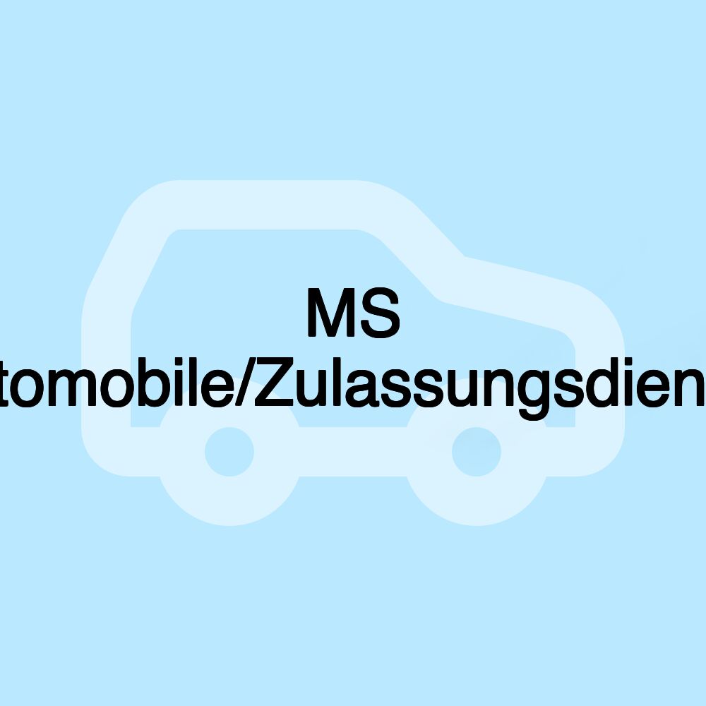 MS Automobile/Zulassungsdienste